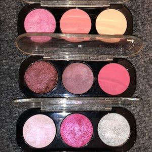 3 make up forever trio palettes